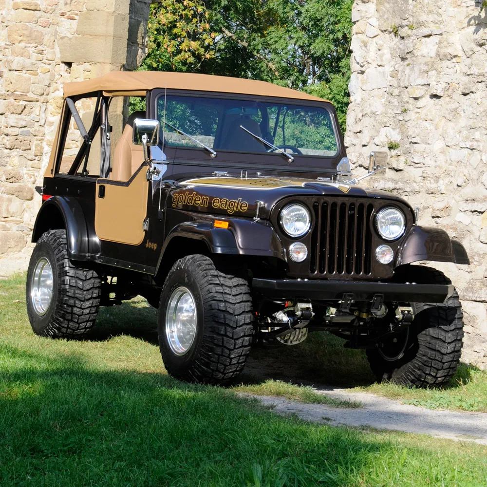 Kotflügelverbreiterung 12cm Xenon passend für Jeep CJ 76-86