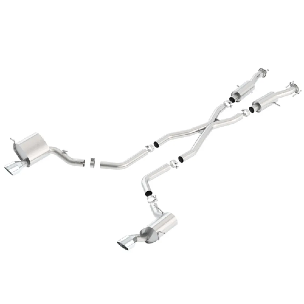 Endtopf mit Endrohr 6.4-L. SRT Edelstahl