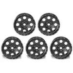 5x Atlanta Alloys Alufelge 1426 schwarz 8,5x18 ET +32 Jeep Wrangler JL / JLU