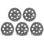 5x Atlanta Alloys Alufelge 1426 Gunmetal Grau 8,5x18 ET +32 Jeep Wrangler JL / JLU