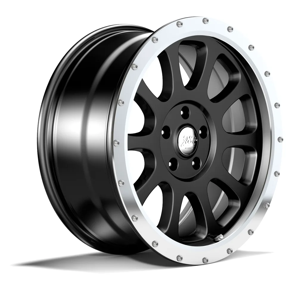 Felgenring WR10 20" silber eloxiert Jeep Wrangler JL / JLU