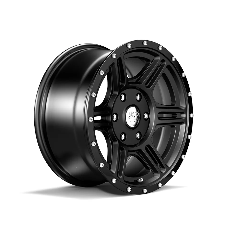 GWTEC Alloys Alufelge 1465 schwarz 8,5x17 ET +32 6 Loch mit TÜV-Gutachten