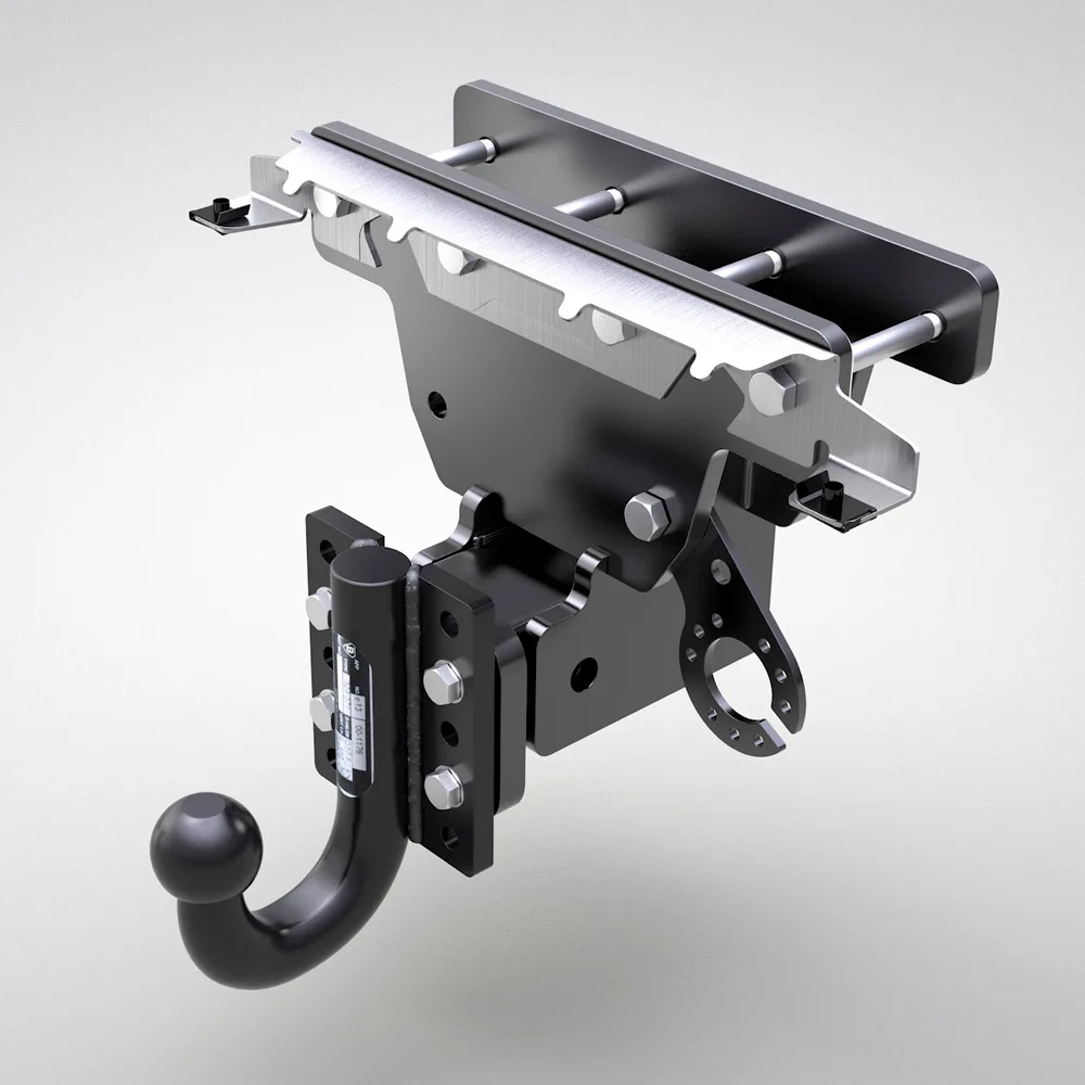 Jeep JL Anhängerkupplung höhenverstellbar -90mm