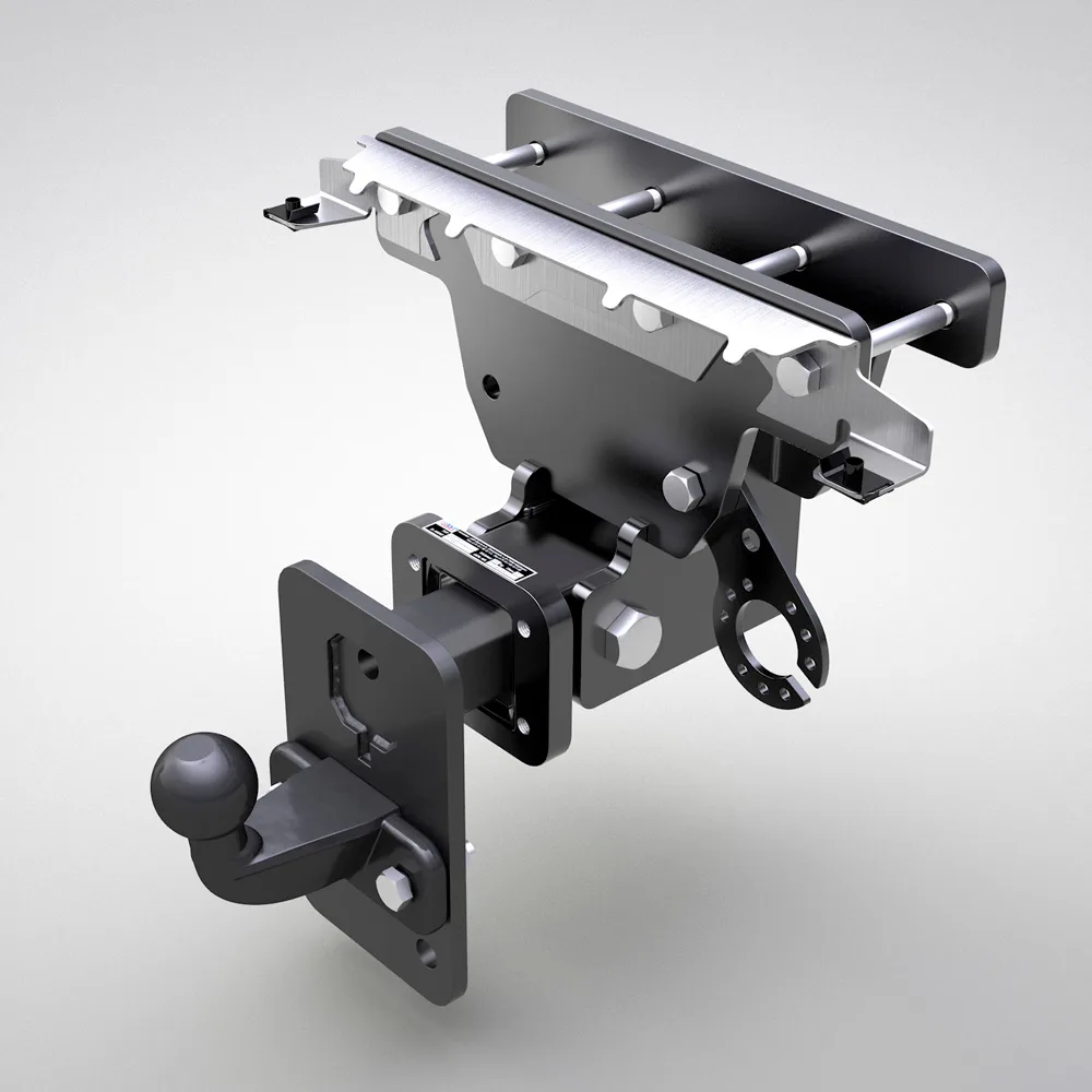 Jeep JL Anhängerkupplung 2" Einschub höhenverstellbar