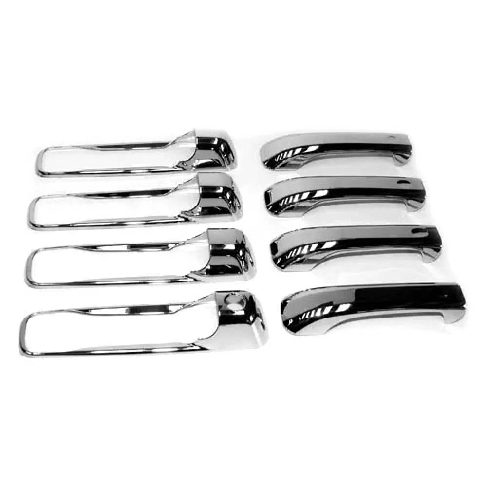 Türgriffblende Chrom vorne + hinten passend für Jeep Grand Cherokee WH / WK 05-10