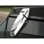 Scharnierblendenset Kunstoff/Chrom 2-teilig passend für Jeep Grand Cherokee WH / WK (05 - 10)