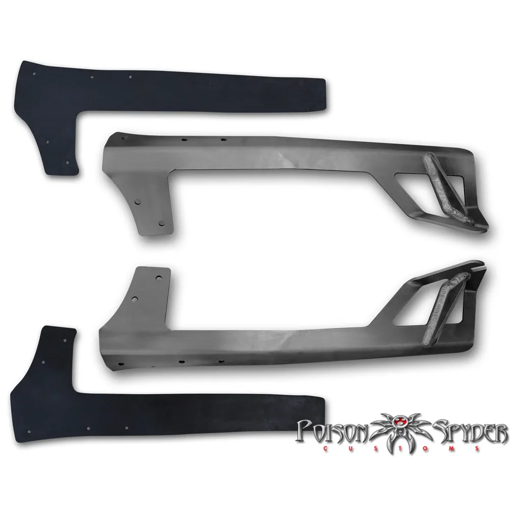 Lampenbügel für LED-Bars für 1x 50 Lightbar Poison Spyder passend für Jeep Wrangler JK (07-18)