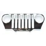 Frontgrillblende Chrom von Omix passend für Jeep Wrangler TJ (96 - 06)