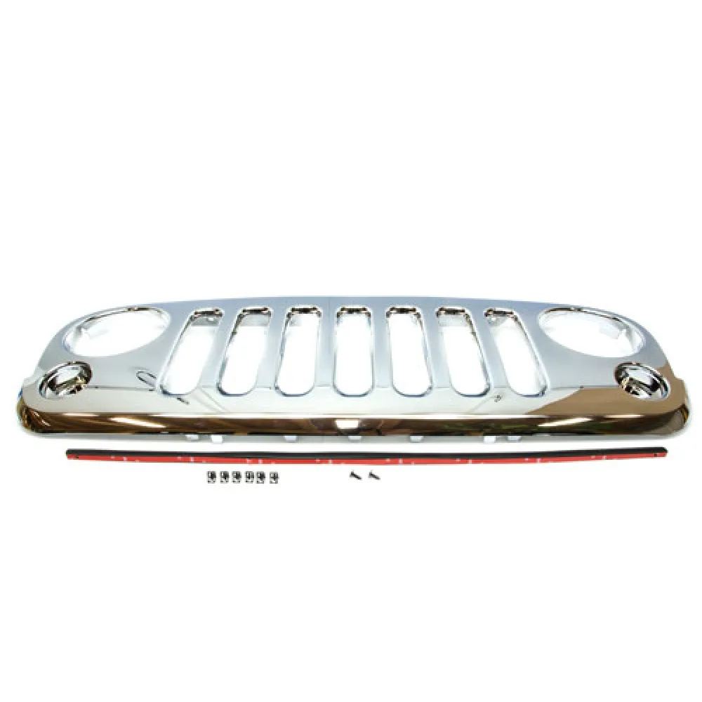 Frontgrill ABS/Chrom - Wrangler JK 07-