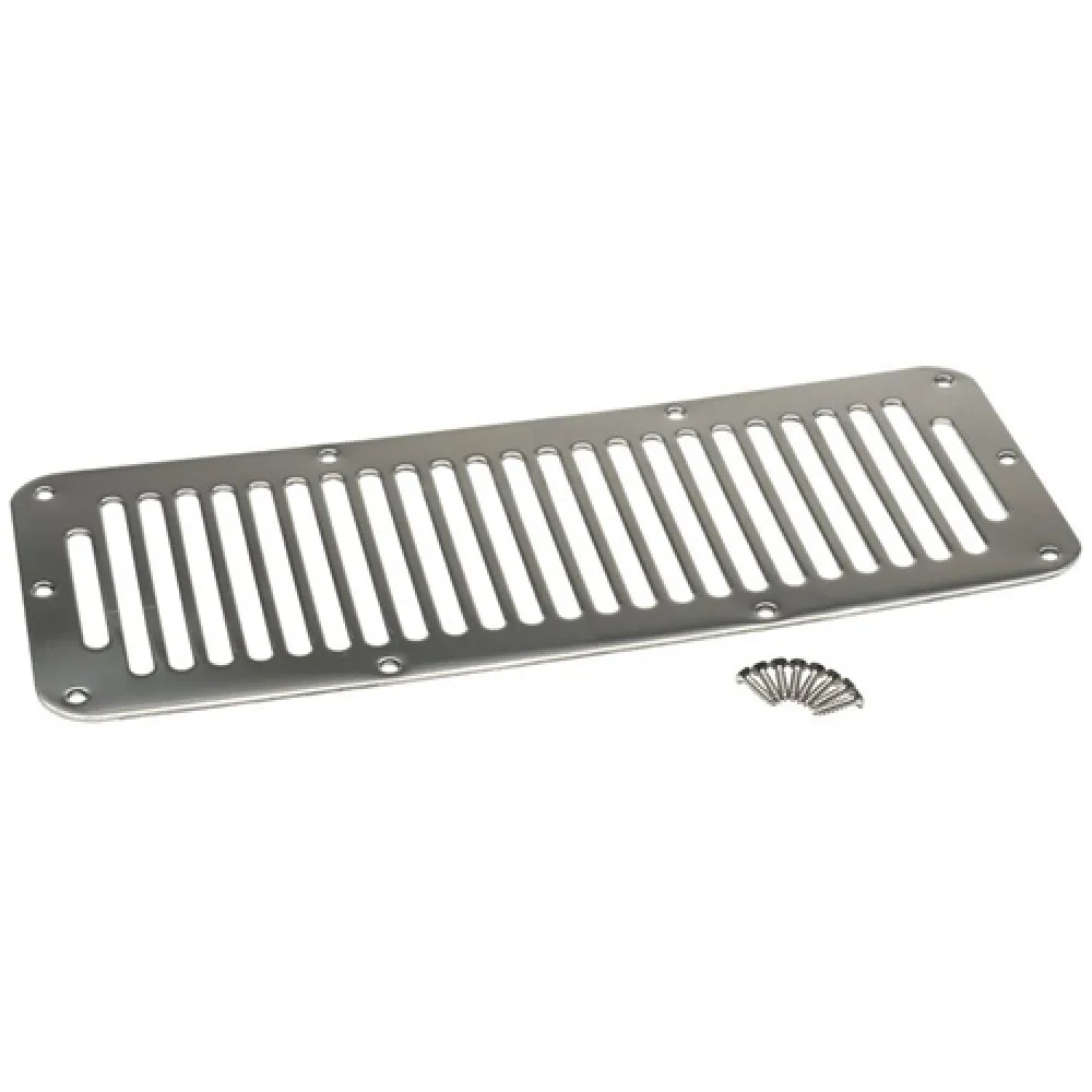 Lüftungsgitter Edelstahl passend für Jeep CJ (76-86) & Wrangler YJ (87-95)