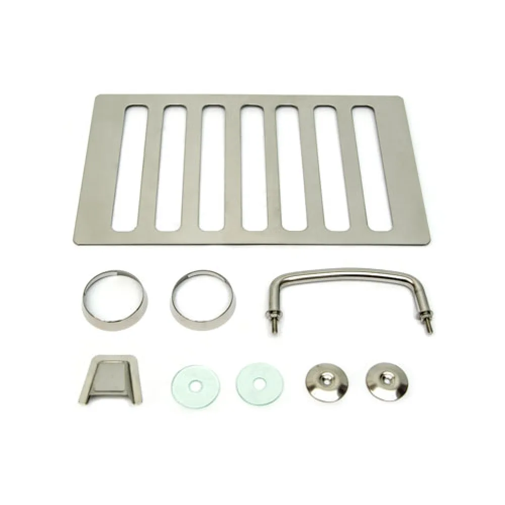Haubenset Edelstahl - Wrangler JK 07 - 18