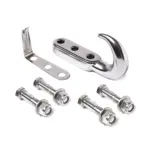 Schlepphakenset Chrom aus eigenem Programm passend für Jeep CJ (76-86) & Wrangler YJ