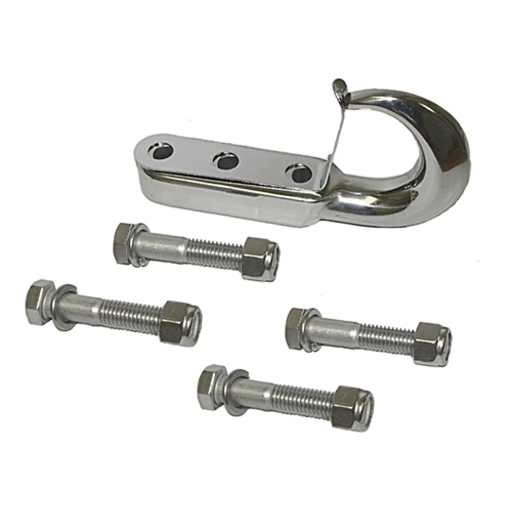 Schlepphakenset (1 Haken und Anbauteile) Edelstahl YJ 87-95