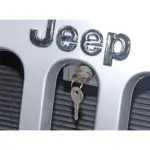 Haubenschloß Edelstahl - Wrangler JK 07 - 18