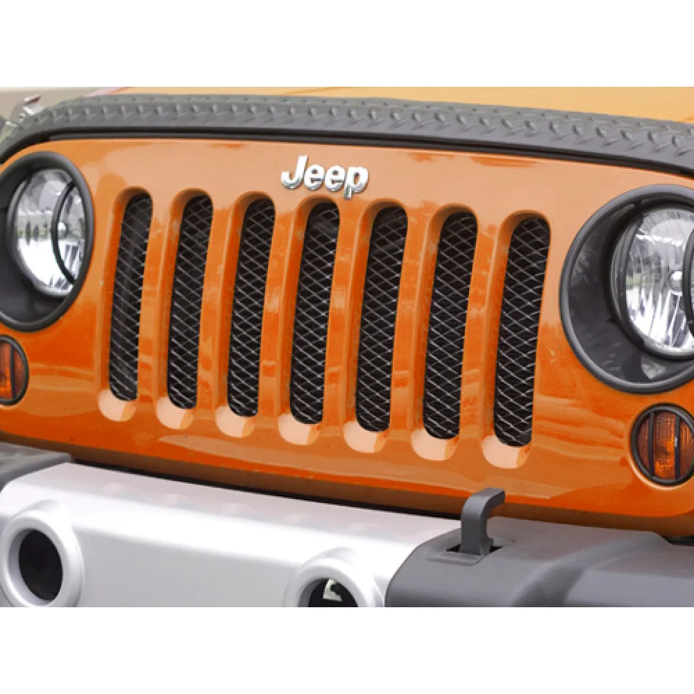 Kühlerschutz schwarz - Wrangler JK 07 - 18