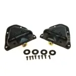 Türschließbolzenset schwarz Edelstahl Jeep CJ 82-86 I YJ 87-95