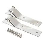 Heckklappenscharnierset Edelstahl passend für Jeep Wrangler YJ 87-95