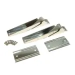 Heckklappenscharnierset Edelstahl passend für Jeep Wrangler TJ 96-06