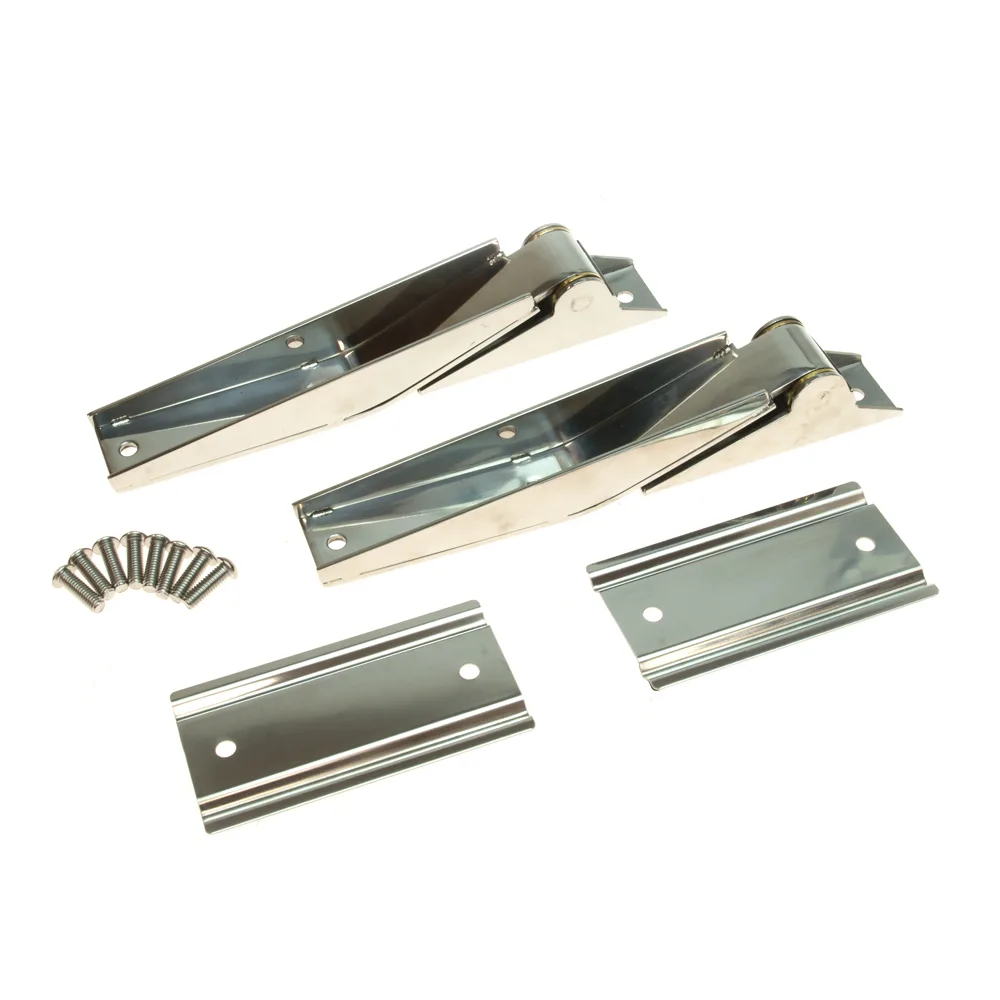 Heckklappenscharnierset Edelstahl passend für Jeep Wrangler TJ 96-06