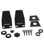 Heckfensterscharnier Set Hardtop schwarz von KENTROL passend für Jeep Wrangler TJ (96-06)