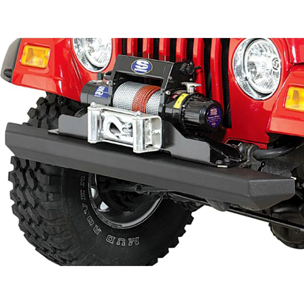 Rock Crusher Bumper Stahl schwarz vorne Pro Comp