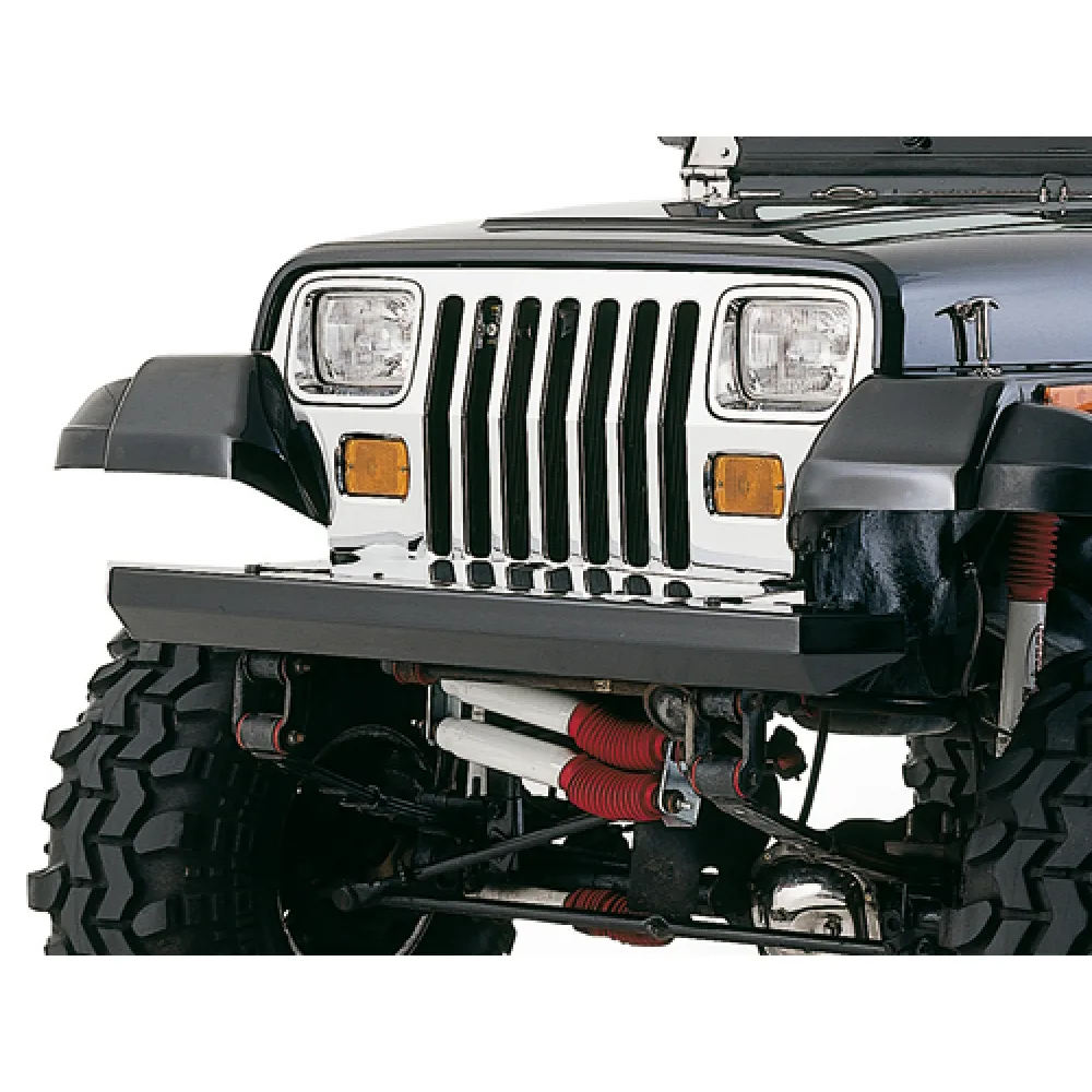 Rock Crusher Bumper Stahl schwarz vorne Pro Comp passend für Jeep Wrangler YJ (87-95)