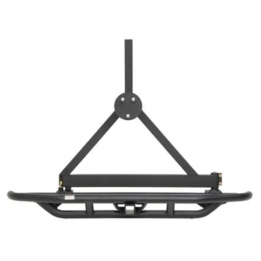 Heckstoßstange Tubular mit Ersatzradhalterung Smittybilt passend für Jeep Wrangler YJ