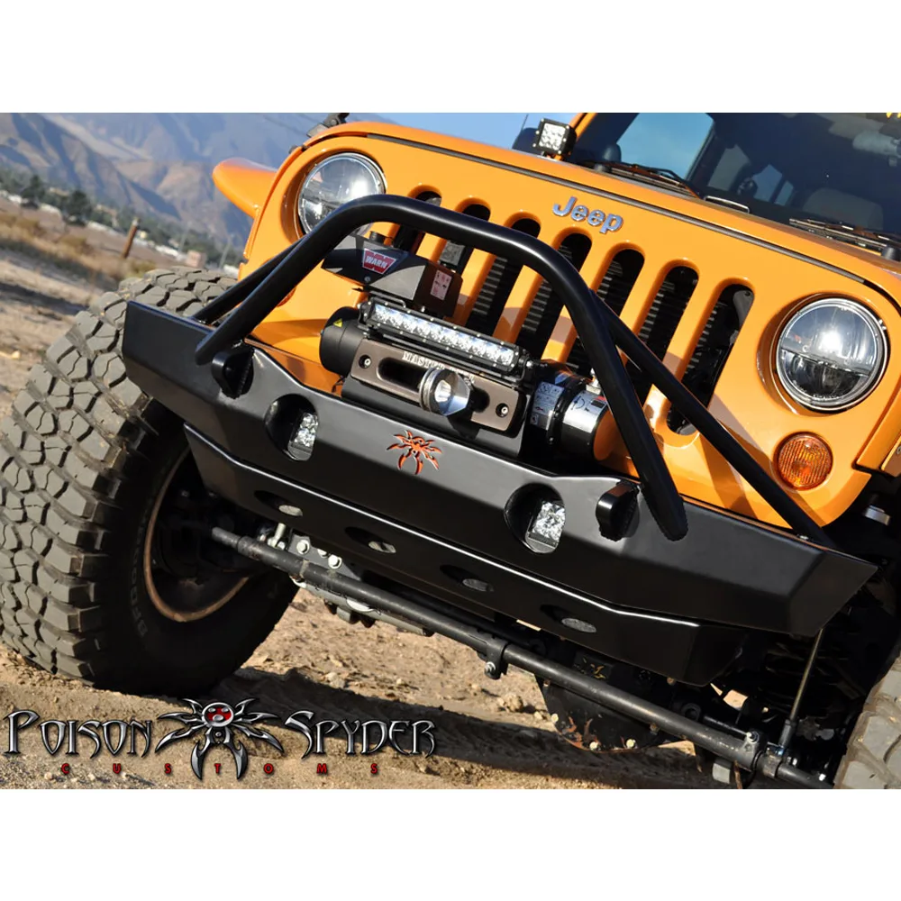 Poison Spyder MID Brawler Seilwindenstoßstange Wrangler JK 07-18