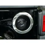 Tankblende Edelstahl für passend für Jeep Wrangler JK 07-18