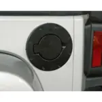 Tankblende schwarz, Ø 175 mm, passend für Jeep Wrangler JK (2007-2018)