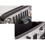 Wrap around-Bug Deflector Kunststoff mit Hecktür Protektor - Wrangler JK 07 - 18