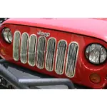 Kühlergrillblende ABS/Chrom - Wrangler JK 07-18