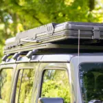 Dachgepäckträger System Aluminium schwarz passend für Jeep Wrangler JL (18 -)