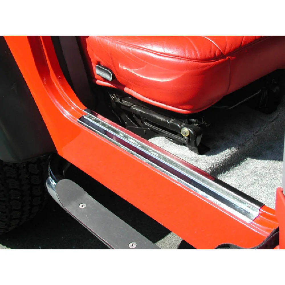 Einstiegsleisten Edelstahl passend für Jeep Wrangler TJ (96-06)