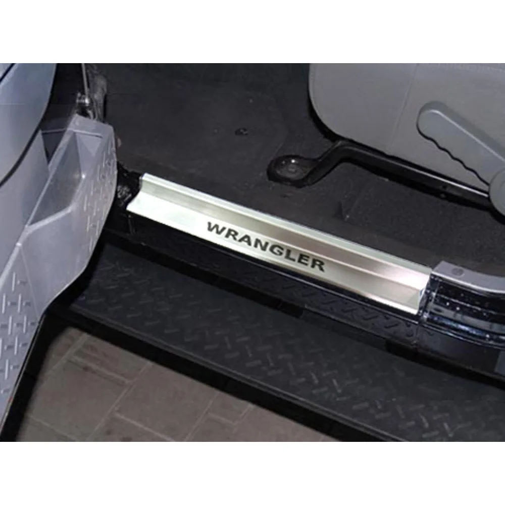 Einstiegsleistenset Edelstahl ''Wrangler''