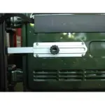 Ersatzradstopper Heckklappe Aluminium von Rugged Ridge passend für Jeep Wrangler JK, TJ, YJ