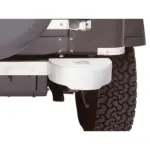 Stoßfangset Aluminium silber aus eigenem Programm passend für Jeep CJ, YJ, TJ