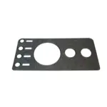 Tachoblende schwarz ohne Radio von Crown Automotive passend für Jeep CJ 76 - 86