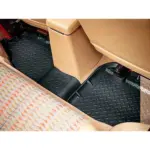 Gummi-Fußmattenset hinten schwarz - Wrangler TJ 96 - 06