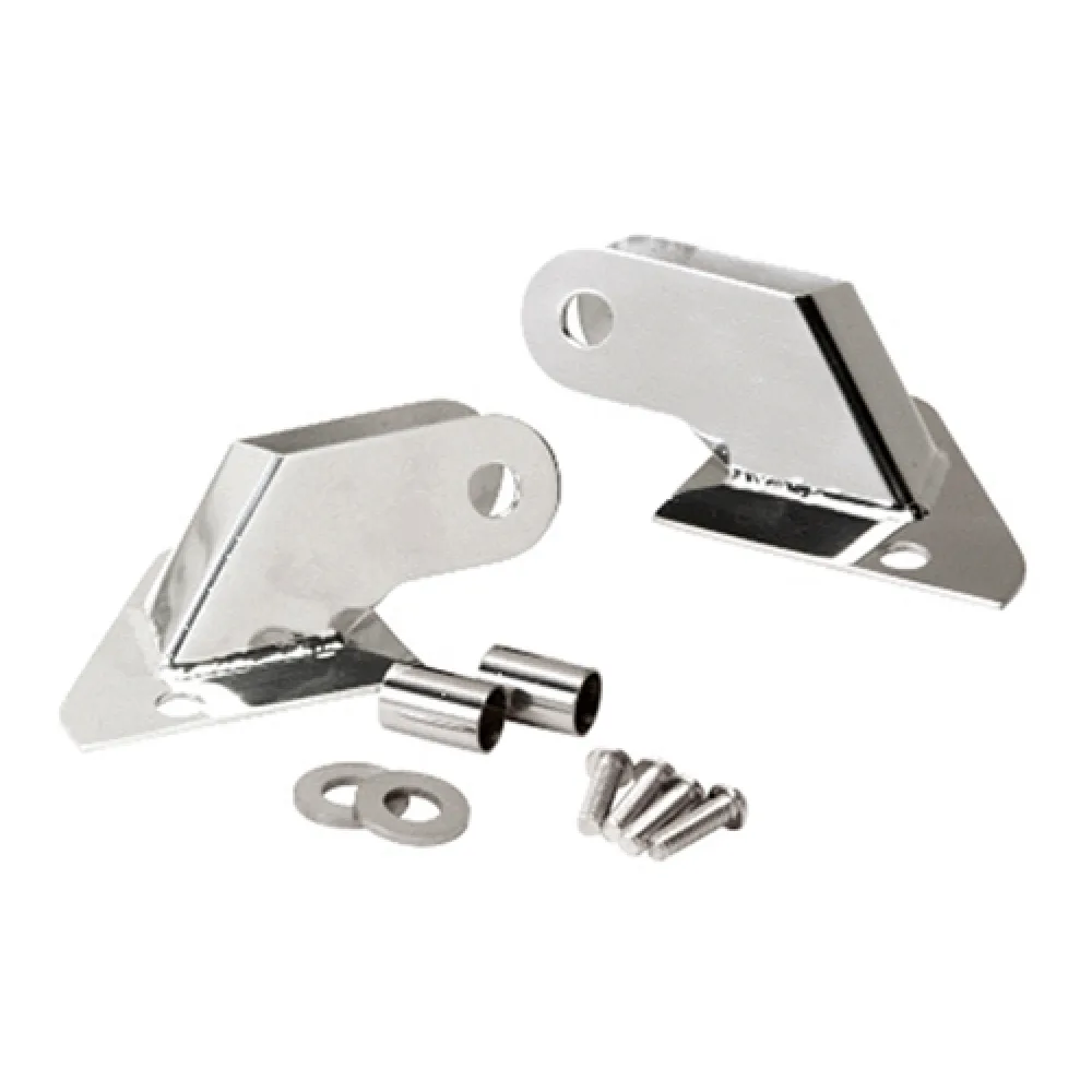 Spiegelhalterset Edelstahl passend für Jeep Wrangler YJ (1987-1995)