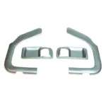 Türgriffblenden set 4-teilig vorne silber Rugged Ridge passend für Jeep Wrangler JK (11-18)