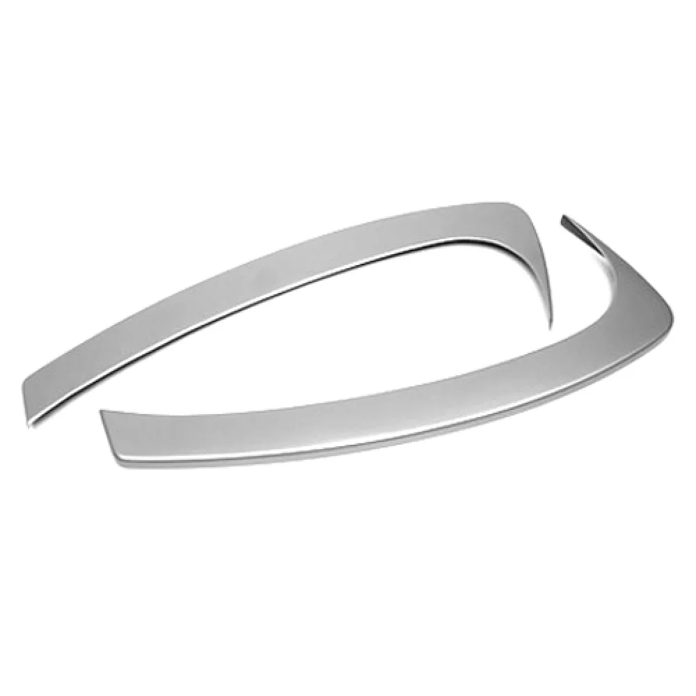 Armaturenbrettblende 2-teilig, silber