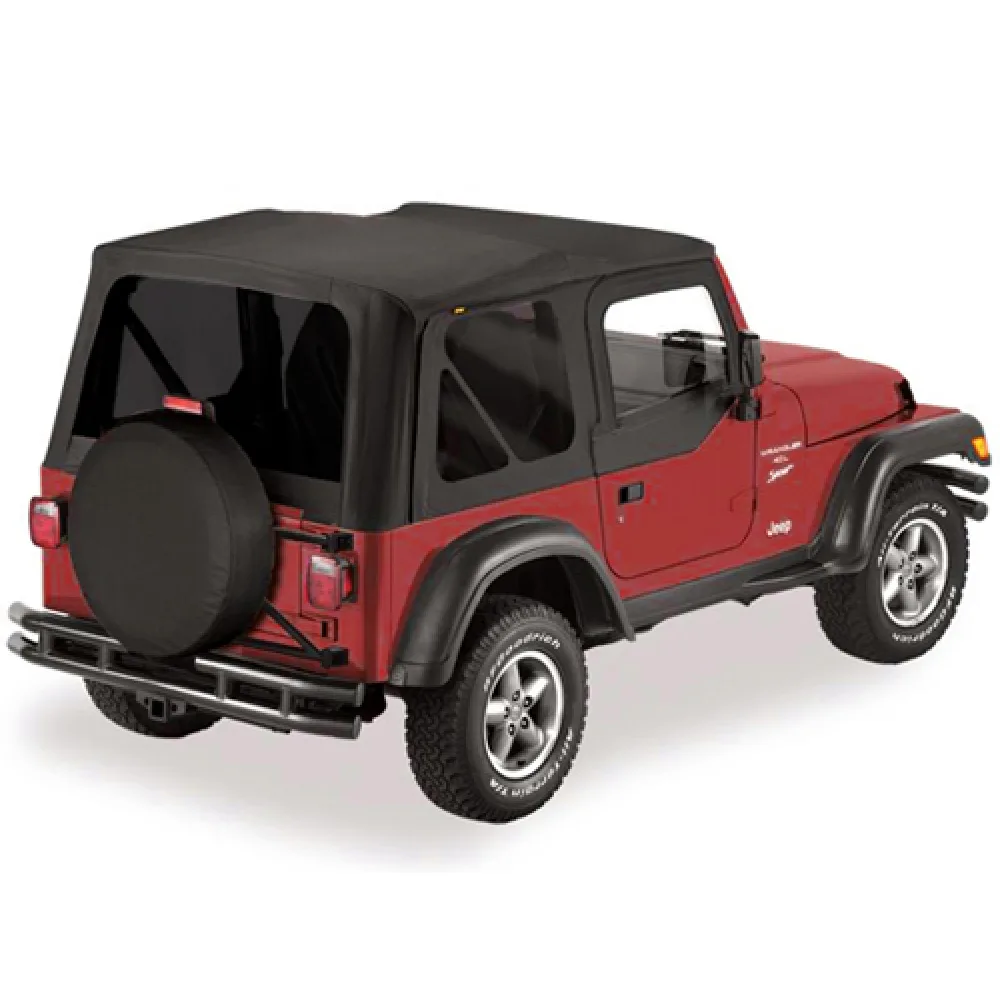 Ersatz Softtop Stahlhalbtüren Black Jeep TJ