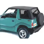 Ersatz Softtop schwarz denim Economy