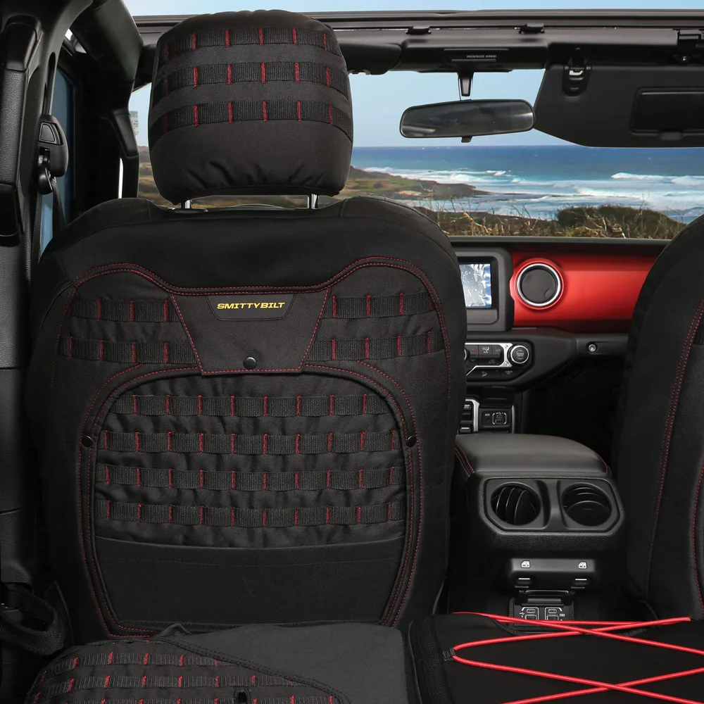 Sitzbezugset vorne G.E.A.R. Smittybilt passend für Jeep Wrangler JLU (18-)