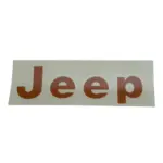 Dekorset Seitlich burnt/orange CJ: 76 - 86 | YJ: 87 - 95
