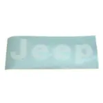 Dekorset Jeep Seitlich weiss CJ: 76 - 86 | YJ: 87 - 95
