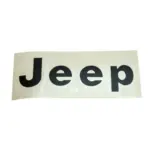 Dekorset Jeep Seitlich schwarz CJ: 76 - 86 | YJ: 87 - 95