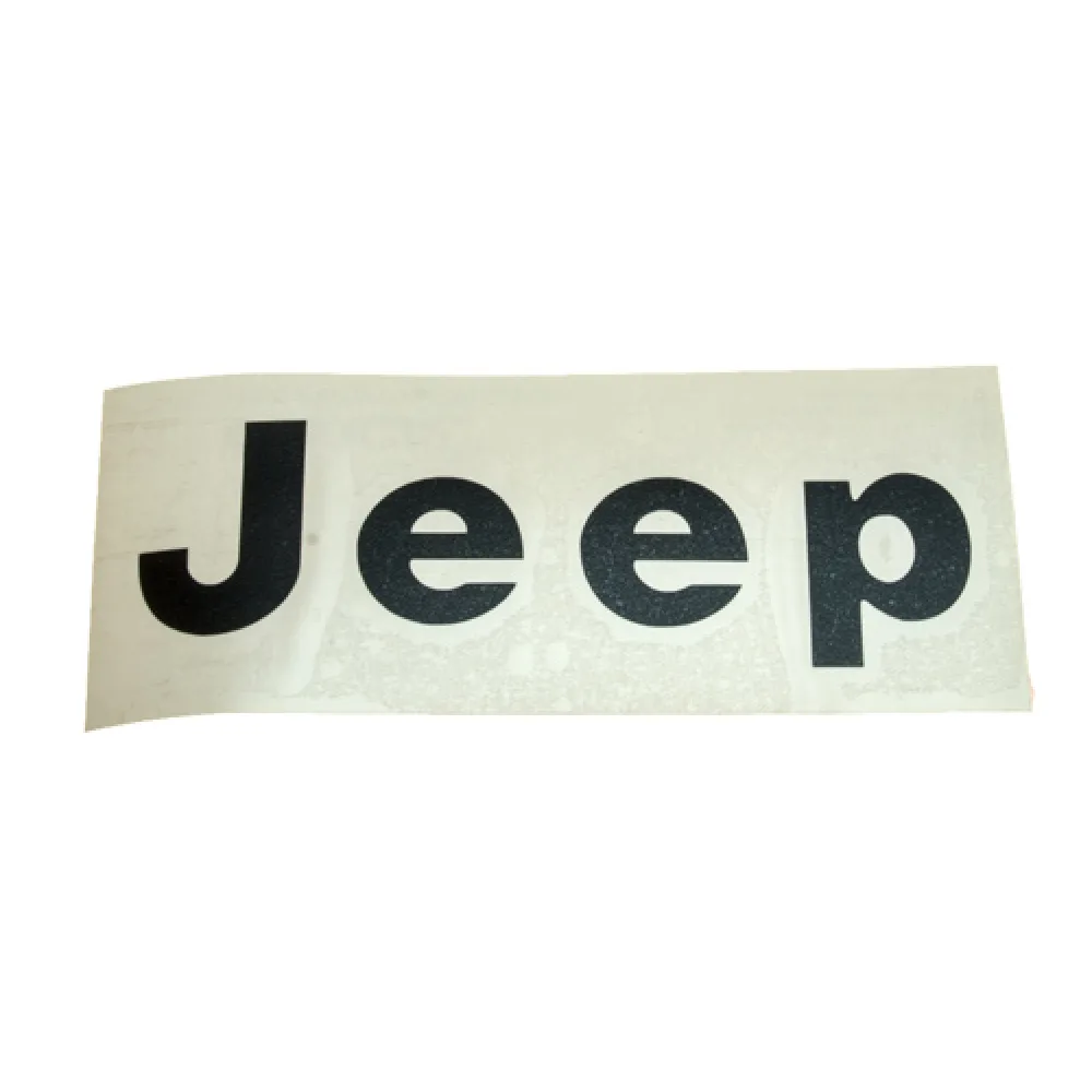 Dekorset Jeep Seitlich schwarz CJ: 76 - 86 | YJ: 87 - 95
