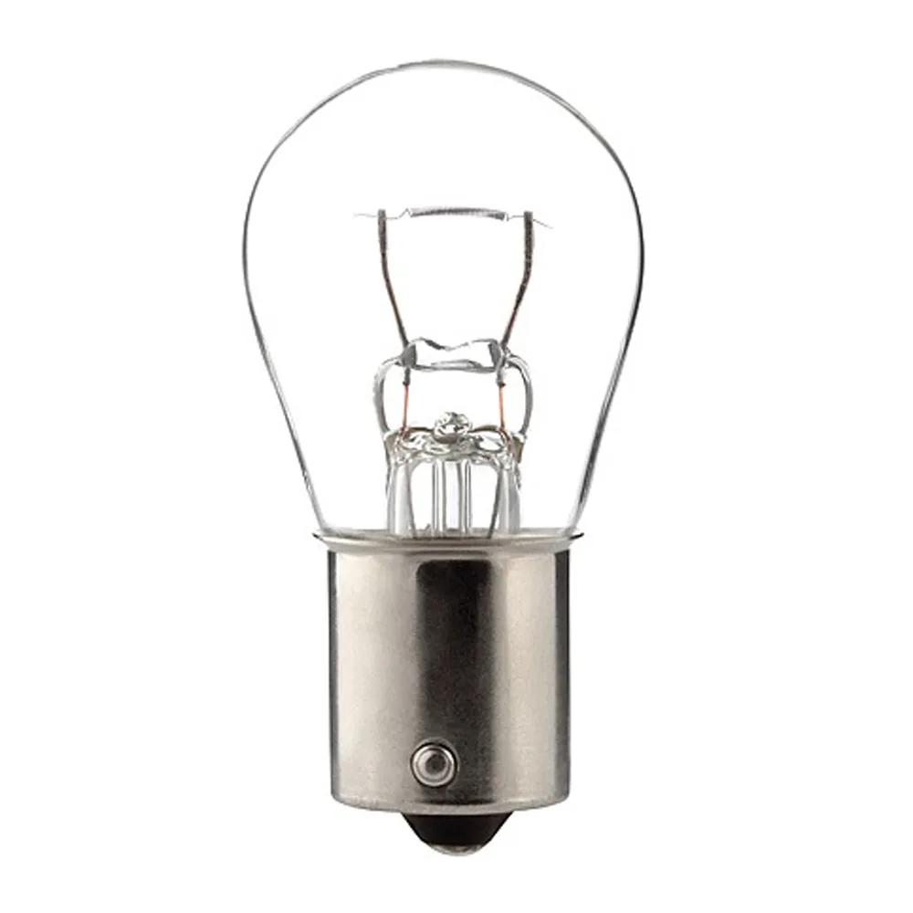 Birne weiß 1 Faden 25mm 12V 21W P21W BA15S